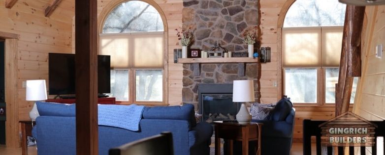 Investment in log cabin interior renovation