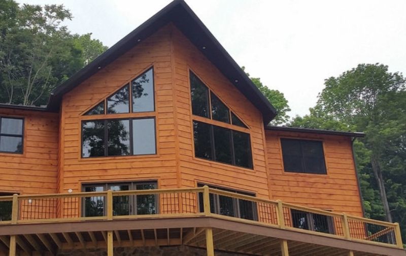 idea for remodeling a log cabin