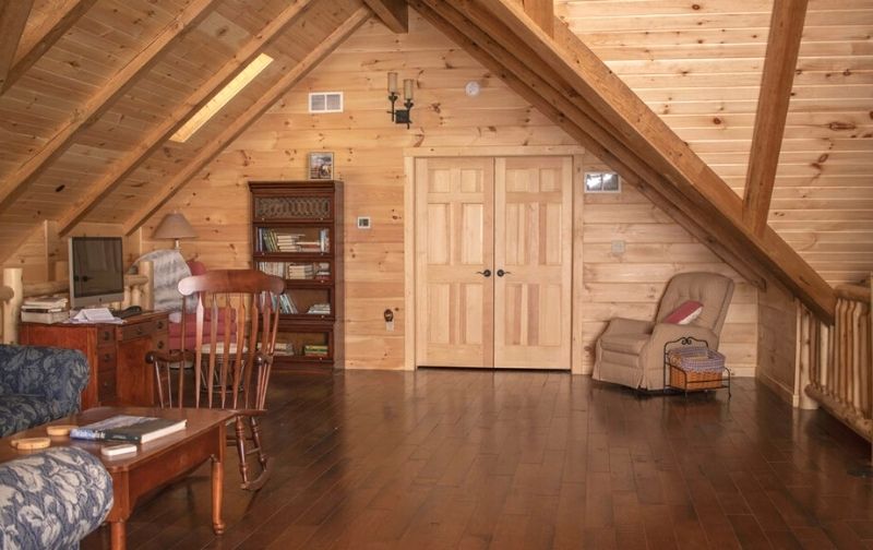 total log cabin restoration