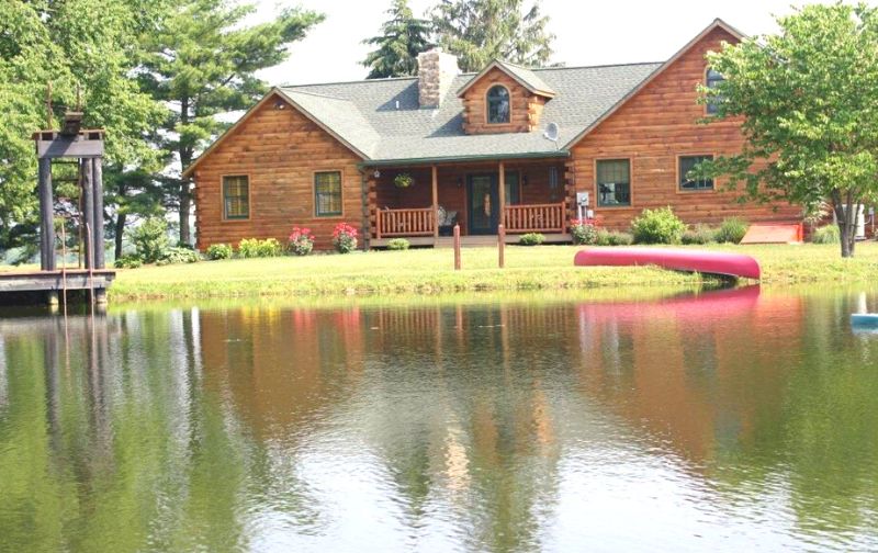 design a cabin near the lake