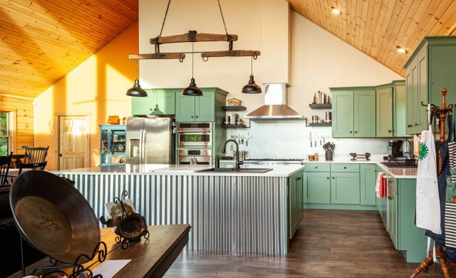 berks-county-pa-log-cabin-kitchen