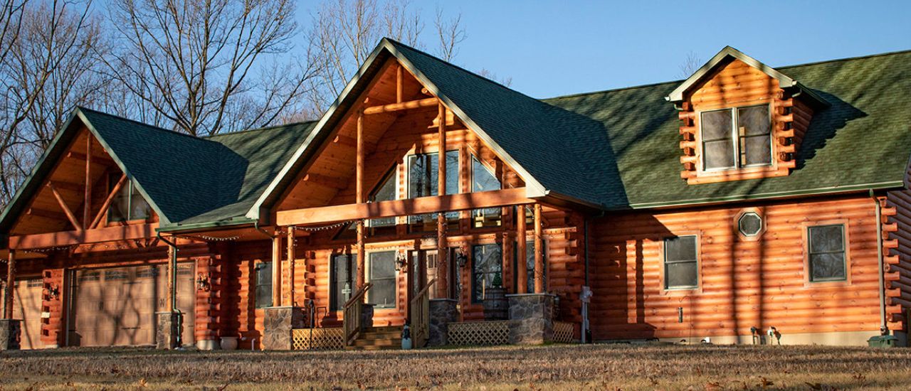 log home builder in york county